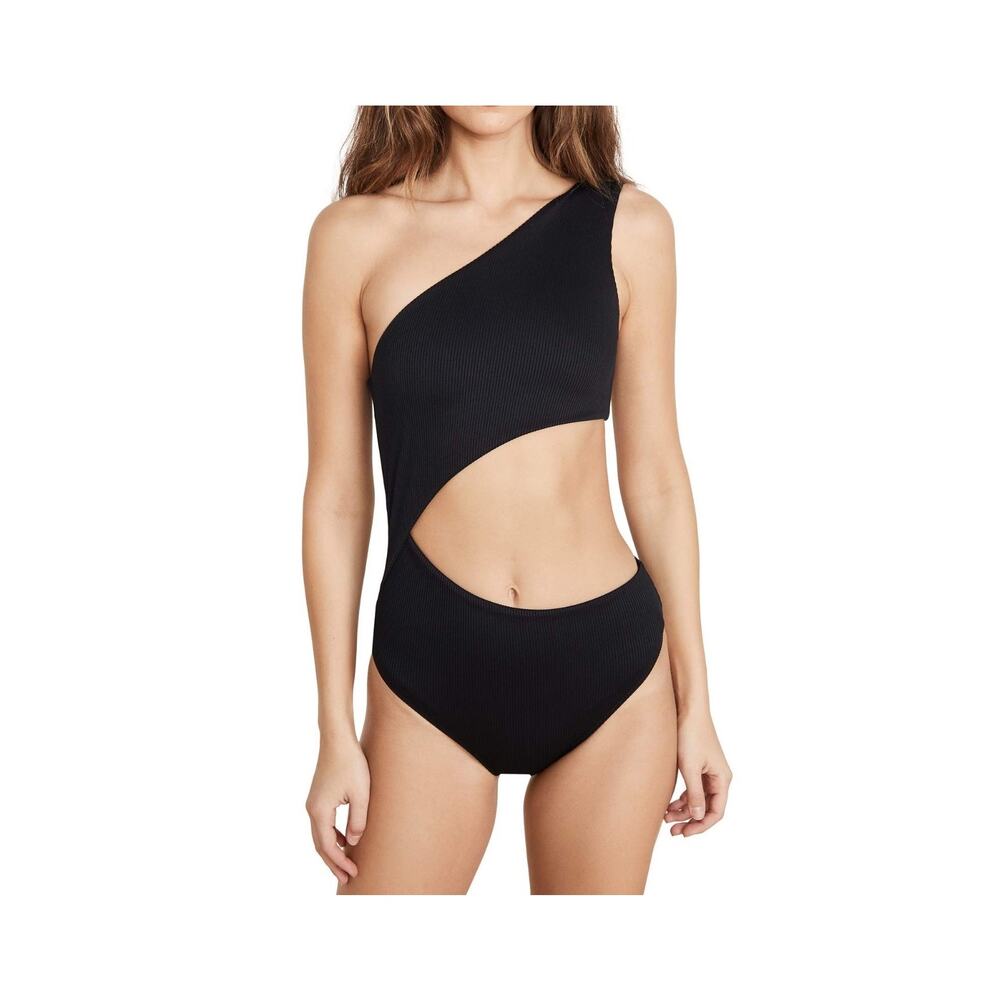 Beach Riot Women's Celine One Piece, Black, S